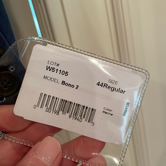 Turtleson men’s NEW Bono 2 stetch cotton blazer sz 44Reg - Picture 3 of 7